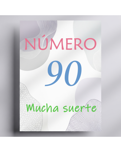 Rifa. Número 90