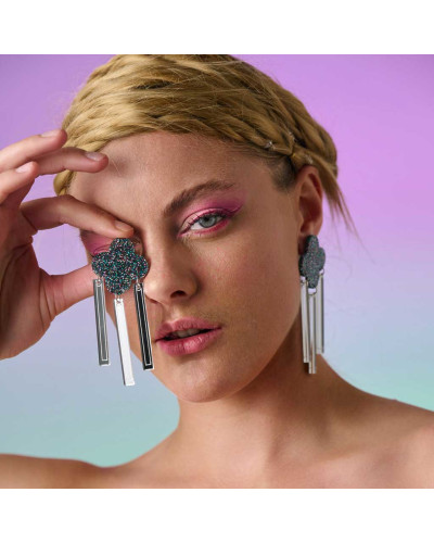 Pendientes Nube Brillante