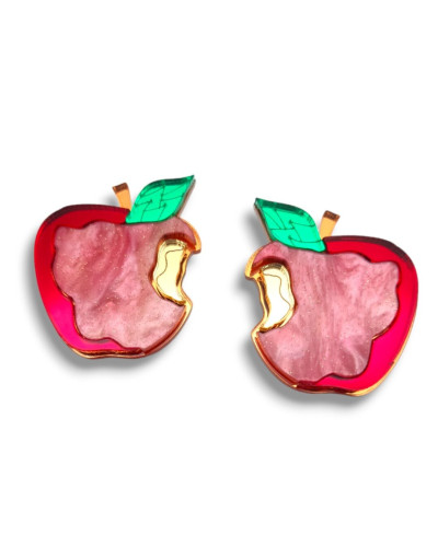 Pendientes Manzana Envenenada