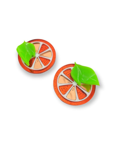 Pendientes Naranja