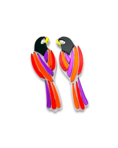 Pendientes Fiesta de Loros