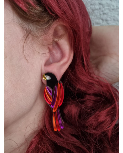 Pendientes Fiesta de Loros