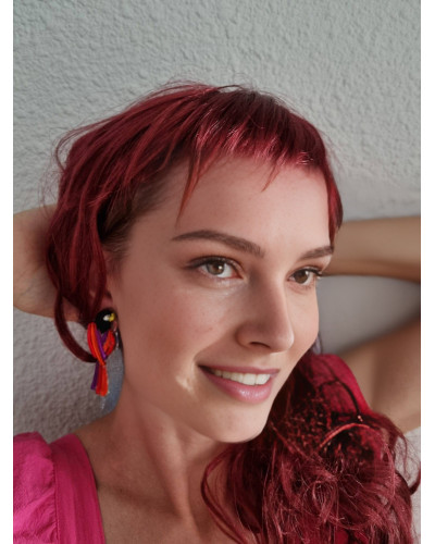 Pendientes Fiesta de Loros