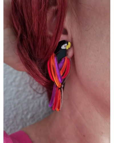 Pendientes Fiesta de Loros