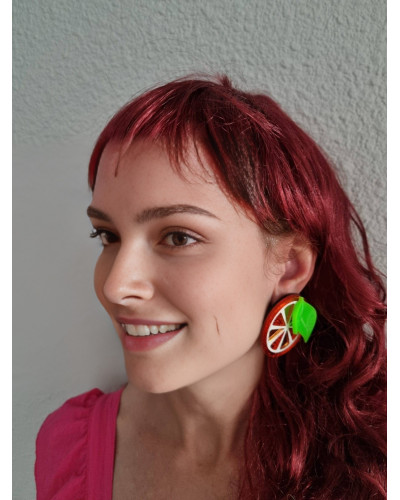 Pendientes Naranja