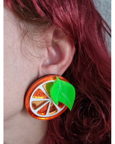 Pendientes Naranja